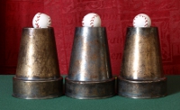 19th centruy style tin cups